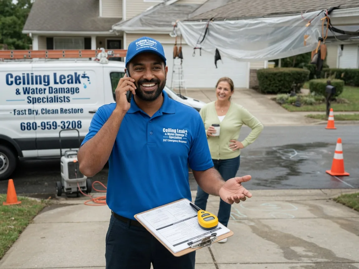 Ceiling Leak Cleanup Glasgow, DE FAQs